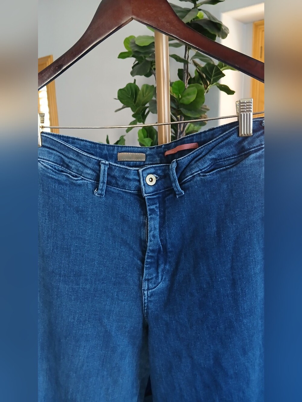 Pilcro The Skipper High-Rise Wide leg Jean. Size 29 - Picture 6 of 10